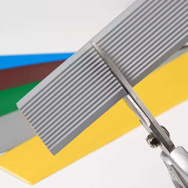 Custom Cut Waterproof Anti-Slip Strip Rubber Nosing Strips Stair Edge Trim for Walkway Safety Protective Nosing Strips for Stair