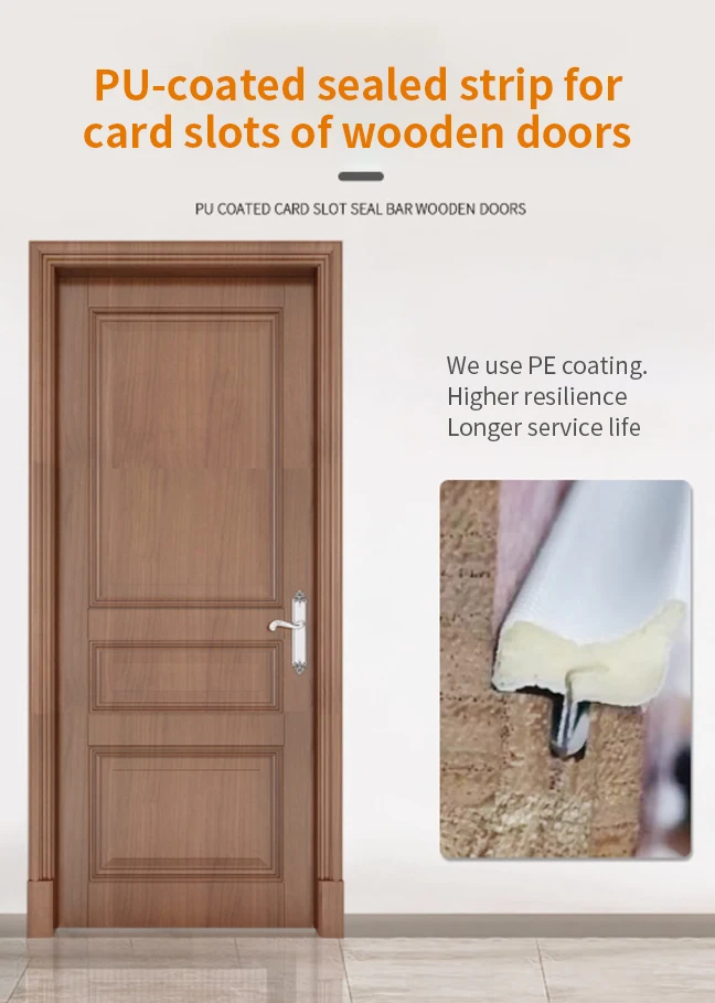 Custom Cut PU V-Shape Weatherstrip Foam Seals Weather Sealing Strips for Wooden Doors PE PVC Product